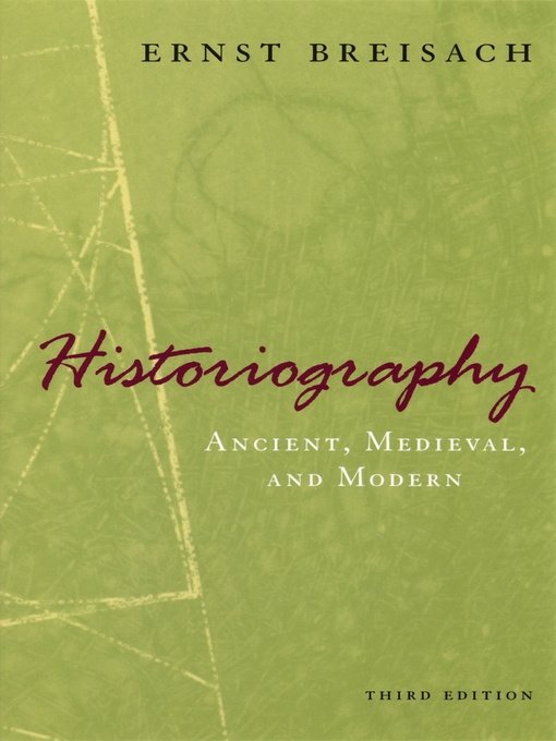 Title details for Historiography by Ernst Breisach - Available